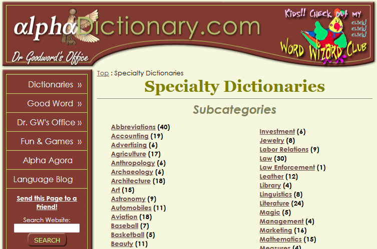 chi dictionary online